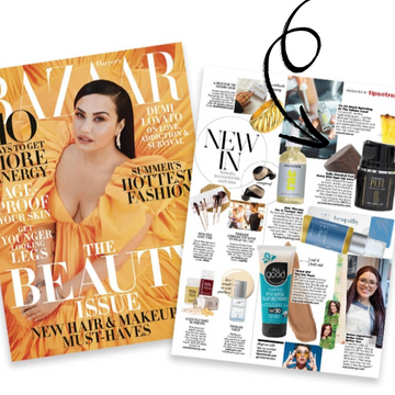 Harpar Bazzar magazine Pineapple Peel inclusion