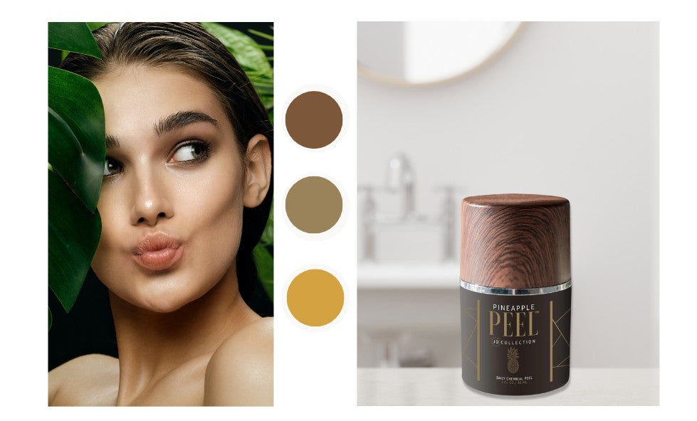 Glycolic acid Pineapple Peel skincare product.
