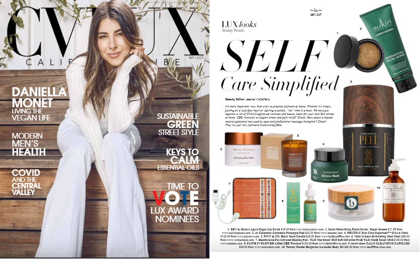 Pineapple Peel in CV Luxe magazine