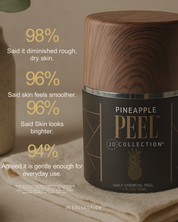 clinical claims for Jo Collections Pineapple Peel